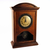 Starožitné hodiny 28cm - NEFUNKČNÉ STROJČEK