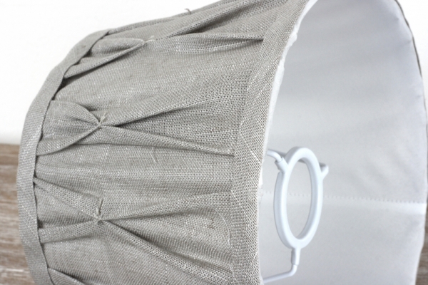 Tienidlo k lampe šedej 23cm 