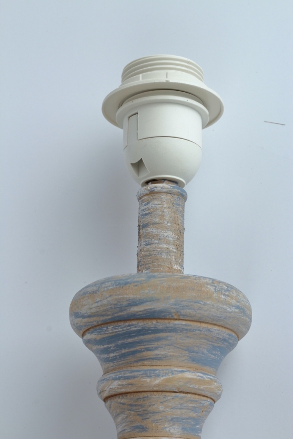 Stojaca lampa krémová - podstavec 136cm