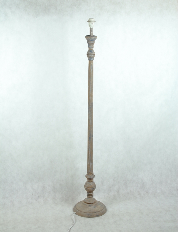 Stojaca lampa krémová - podstavec 136cm