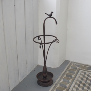 Stojan na dáždniky s vtáčikom 76cm