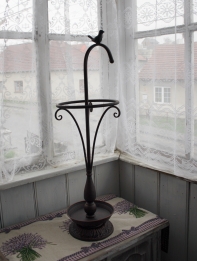 Stojan na dáždniky s vtáčikom 76cm