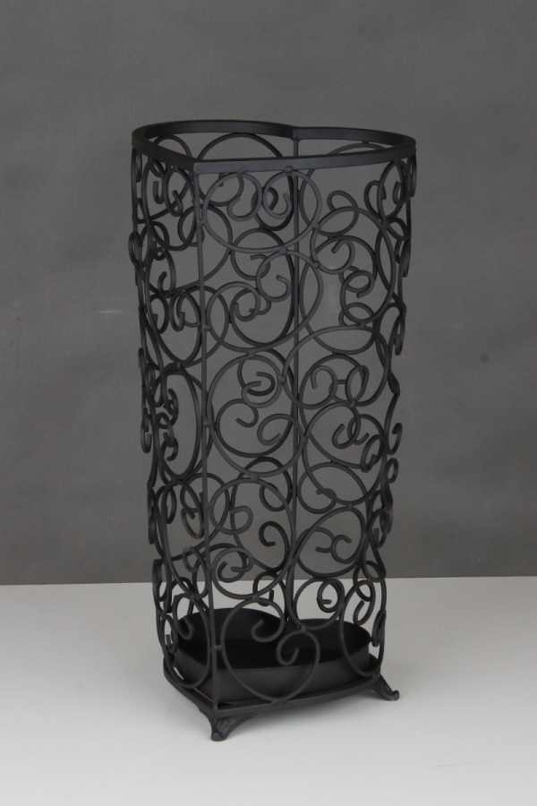 Stojan na dáždniky srdce kov 51cm