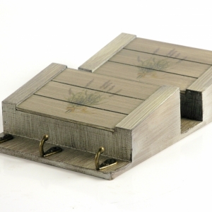 Stojan na listy - motiv levanduľa 35x16x6cm