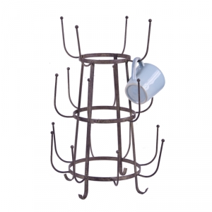 Stojan na hrnčeky 18 háčikov 44cm