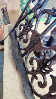 Stojan na kuchárku starožitný 26x13x24cm - Vyradenie dek4611