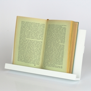 Stojan na kuchárku / tabliet biely 30x20x5cm