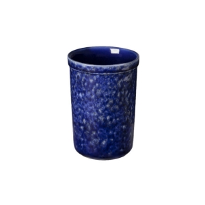 Stojan na kuchynské náradie ABBEY modrý 12 x 12 x 17 cm keramický