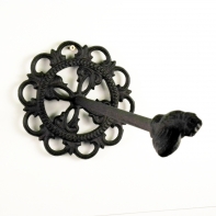 Stojan na kuchynské utierky - kohút 37cm