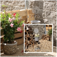 Stojan na kvety Gerbera 70cm