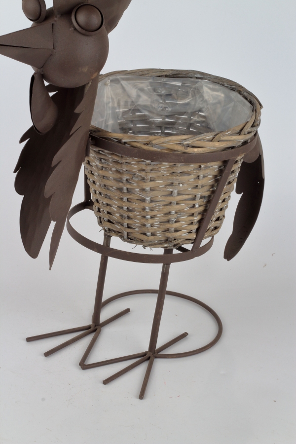 Stojan na kvety kohút 54cm