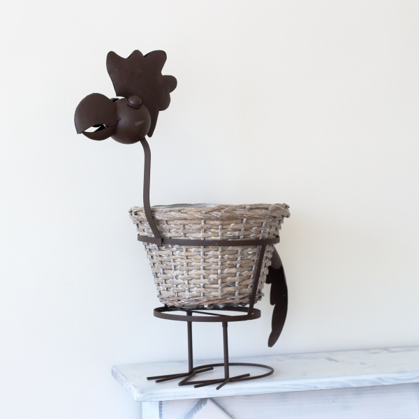 Stojan na kvety kohút 60cm