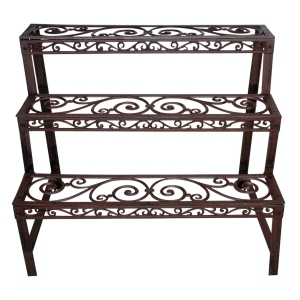 Stojan na kvety liatinový 78,5x49x65,5cm