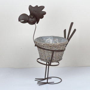 Stojan na kvety sliepka 52cm