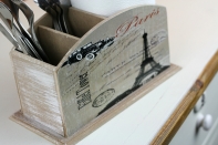 Stojan na příbory Paris 22x12x11cm