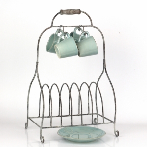 Stojan na tanieriky a hrnčeky - vyradené