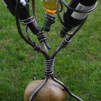 Stojan na víno ​​(3 fľaše) 57cm