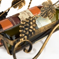 Stojan na víno na dve fľaše 30x22x27cm