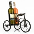 Stojan na víno - kovový bicykel 40x39x24cm