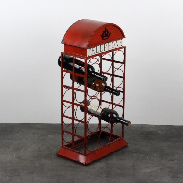 Stojan na víno LONDON 37x22x74