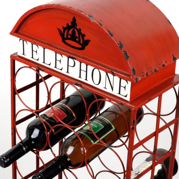 Stojan na víno LONDON 37x22x74