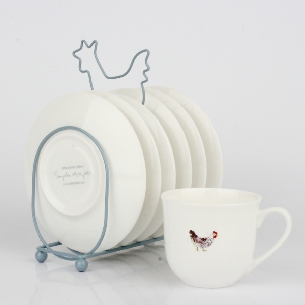 Stojanček na toasty sliepočky Sophie Allport 17x19