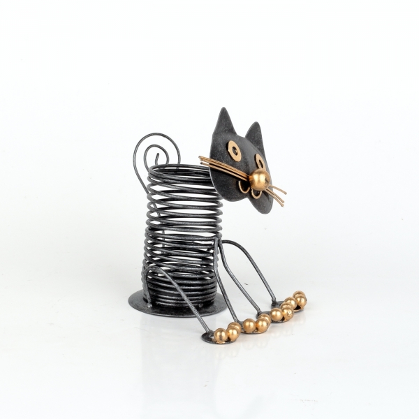 Stojanček na ceruzky mačka 14cm