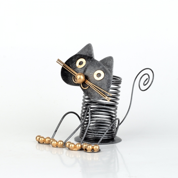 Stojanček na ceruzky mačka 14cm