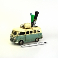 Stojanček na ceruzky - model autobus 7×10×16,5 cm