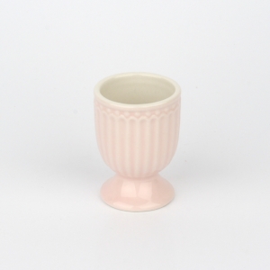 Stojanček na vajíčka Alice pale pink 6,5cm