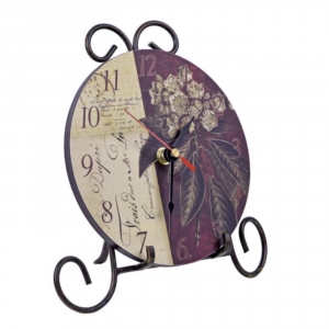 Stojanové hodiny gaštany 23x22,5x1cm