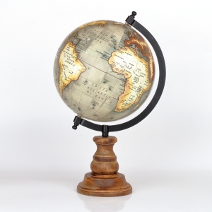 Stolný glóbus na drevenom podstavci 35cm
