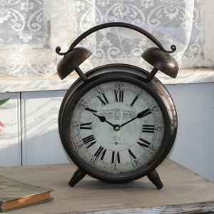 Stolové hodiny budík Cafe de tour 24cm