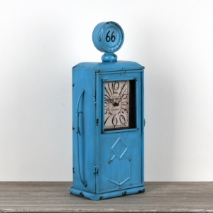 Stolové hodiny čerpacie stanice Fuel station 66 55cm