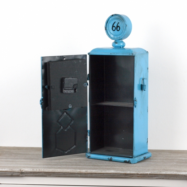 Stolové hodiny čerpacie stanice Fuel station 66 55cm