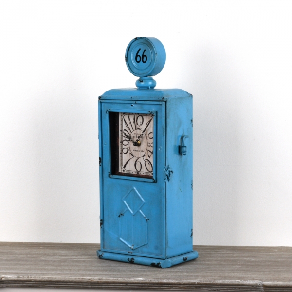 Stolové hodiny čerpacie stanice Fuel station 66 55cm