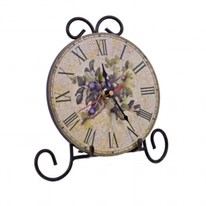 Stolové hodiny figy 23x22,5x1cm