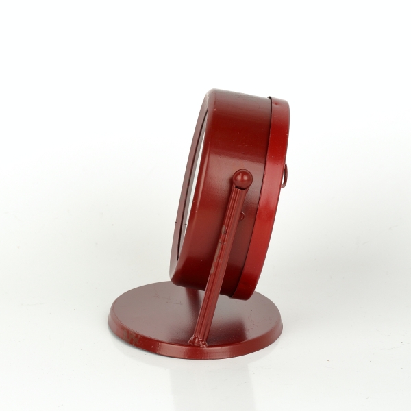 Stolové hodiny kovové 15x15x11cm