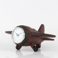 Stolové hodiny lietadlo 25x20x11cm