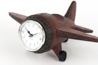 Stolové hodiny lietadlo 25x20x11cm