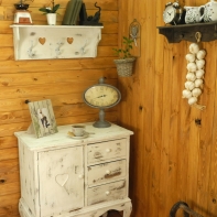 Stolové hodiny oválne Paris 43cm