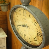 Stolové hodiny oválne Paris 43cm