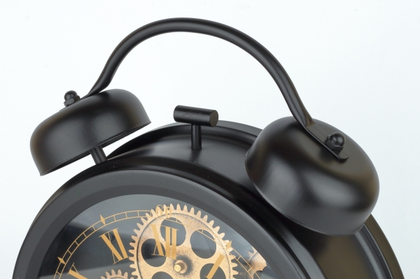 Stolové hodiny s pohyblivými kolesami 34 cm