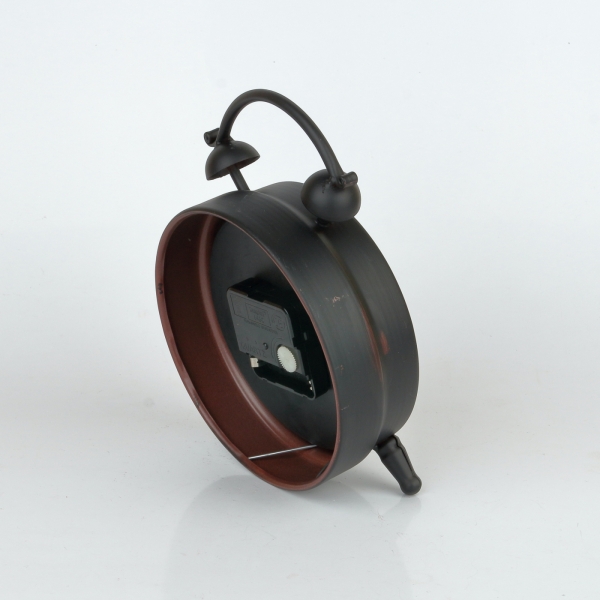 Stolové hodiny v podobe budíka 16x21x6cm