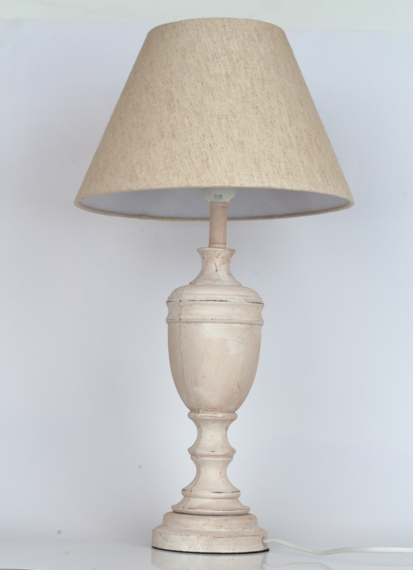 Stolná lampa béžová 55cm
