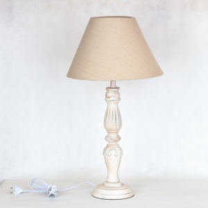 Stolná lampa béžová 66cm