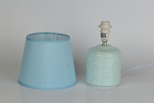 Stolná lampa keramická 18x18x28cm A