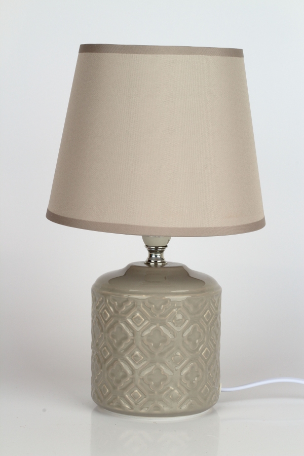 Stolná lampa keramická 18x18x28cm C