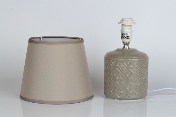 Stolná lampa keramická 18x18x28cm C