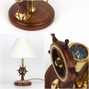 Stolná lampa kormidlo 39cm